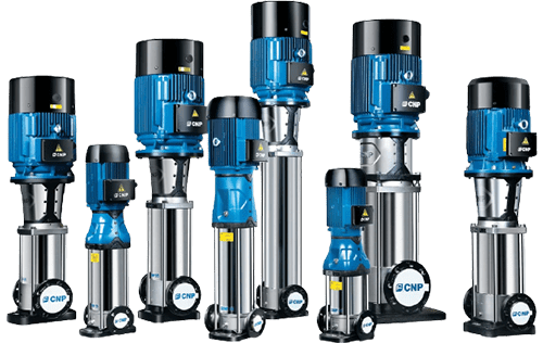 Vertical multistage centrifugal pumps for industrial by Three Phase Electric Company.